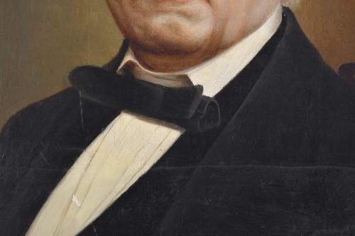 ESCUELA ESPAÑOLA, SIGLO XX.  "Retrato caballero".