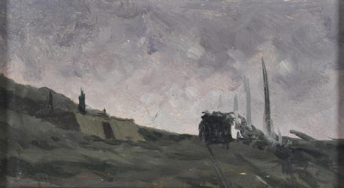 MODEST URGELL I INGLADA (1839-1919). "Cemetery".