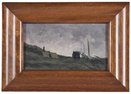 MODEST URGELL I INGLADA (1839-1919). "Cementerio".