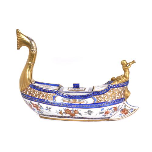 Tintero porcelana Samson dans Porcelaine de Paris, siglo XX. 
