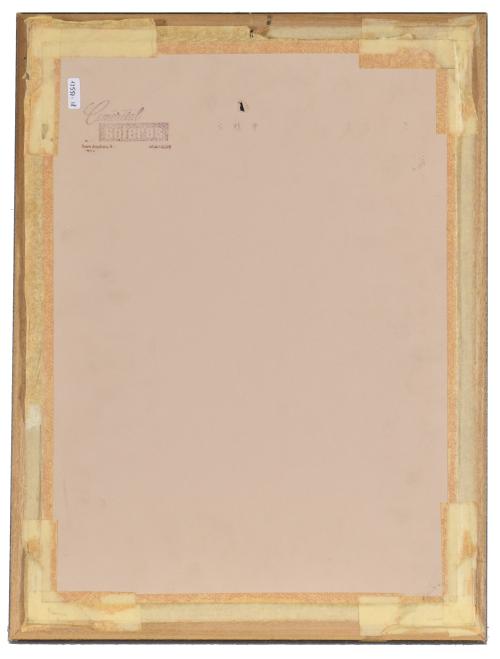 ESCUELA ESPAÑOLA, SIGLO XIX-XX. "Retrato de militar". 