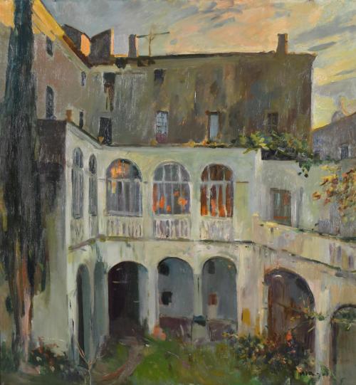 JOAQUIM MIR I TRINXET (1873-1940). "Casa del pintor de Vilanova". 
