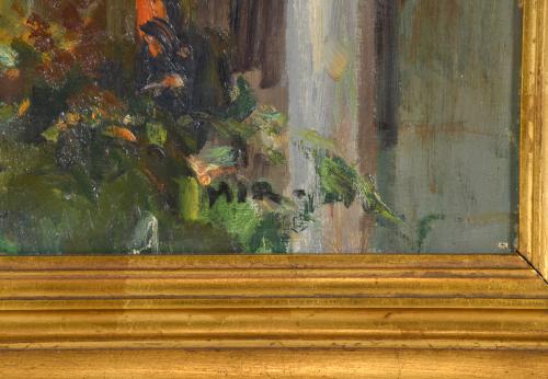 JOAQUIM MIR I TRINXET (1873-1940). "Casa del pintor de Vila
