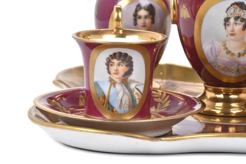 SIGUIENDO MODELOS DE SÈVRES.  Tu y Yo en porcelana francesa