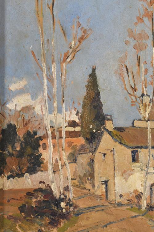 ESCUELA ESPAÑOLA, SIGLO XX.  "Paisaje". 