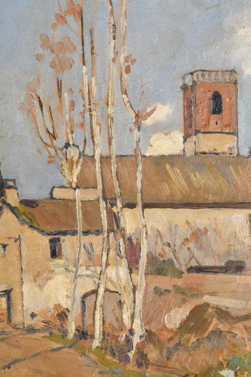 ESCUELA ESPAÑOLA, SIGLO XX.  "Paisaje". 