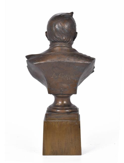 ESCUELA FRANCESA, SIGLO XIX. "Busto de Adolphe Thiers".
