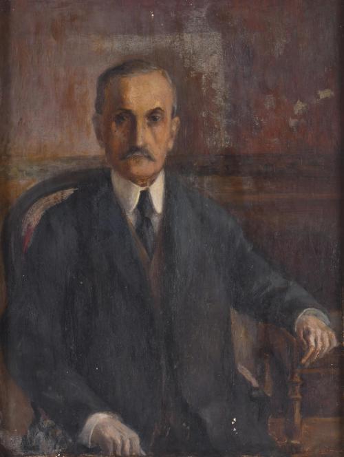 20TH CENTURY SPANISH SCHOOL. "Gentleman".