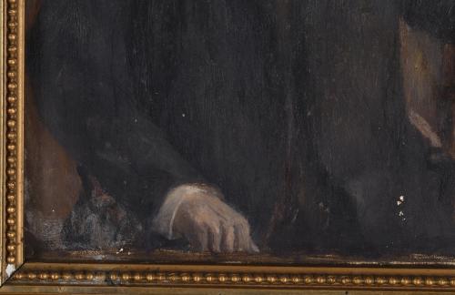 ESCUELA ESPAÑOLA, SIGLO XX.  "Caballero".