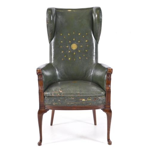 French office armchair, 20th century.