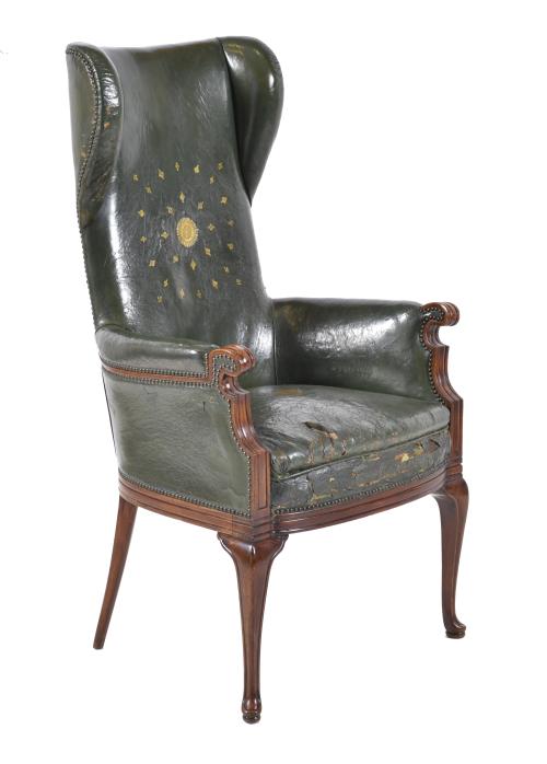 Sillón de despacho francés, siglo XX.