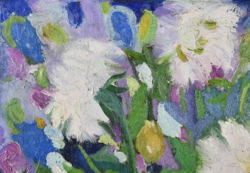 CASIMIR MARTÍNEZ TARRASSÓ (1898-1980). "Bodegón de flores".