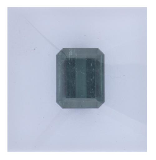 Unmounted tourmaline of 8.11 ct.