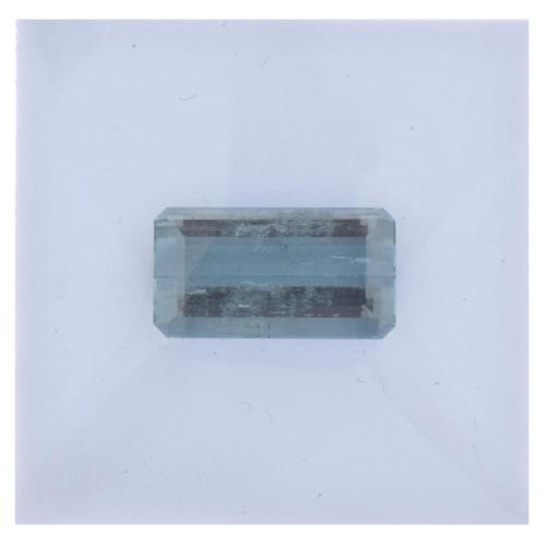 Unmounted aquamarine of 4.55 ct.