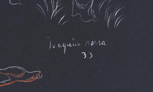 JOAQUIM SERRA (XX). "El beso", 1933.