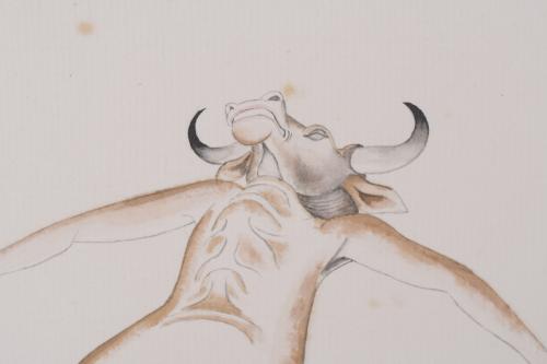 JOSEP GRANYER Y GIRALT (1899-1983). Set of 12 erotic waterc