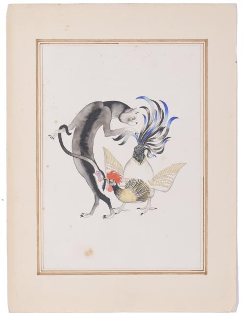 JOSEP GRANYER Y GIRALT (1899-1983). Set of 12 erotic waterc