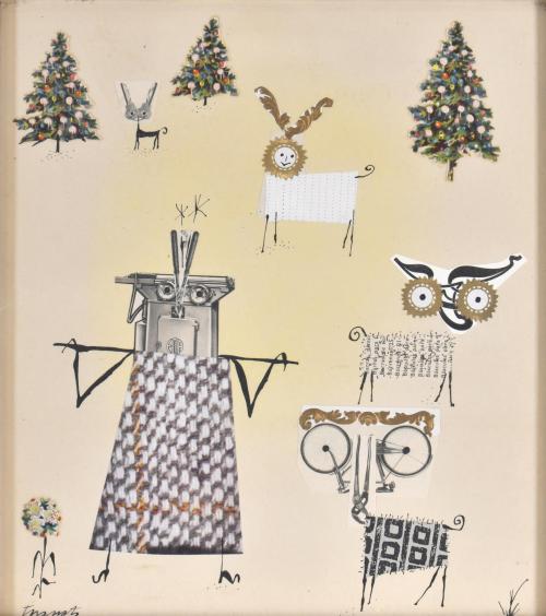 JOAN JOSEP THARRATS VIDAL (1918-2001) Felicitación Navideña.