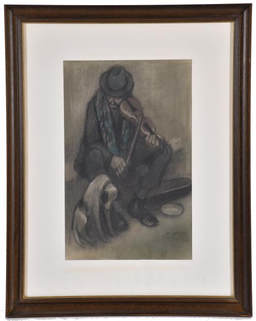 ALFRED OPISSO CARDONA (1907-1980). "Mendigo".