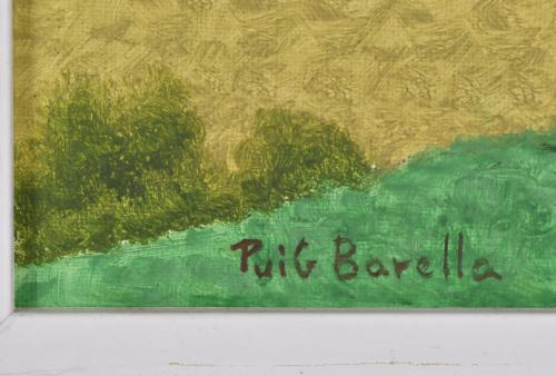 LLUÍS PUIG BARELLA (1894-1984). Pareja de "Paisajes".