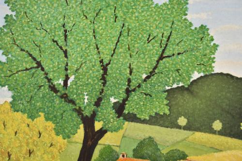 LLUÍS PUIG BARELLA (1894-1984). “Landscape”.