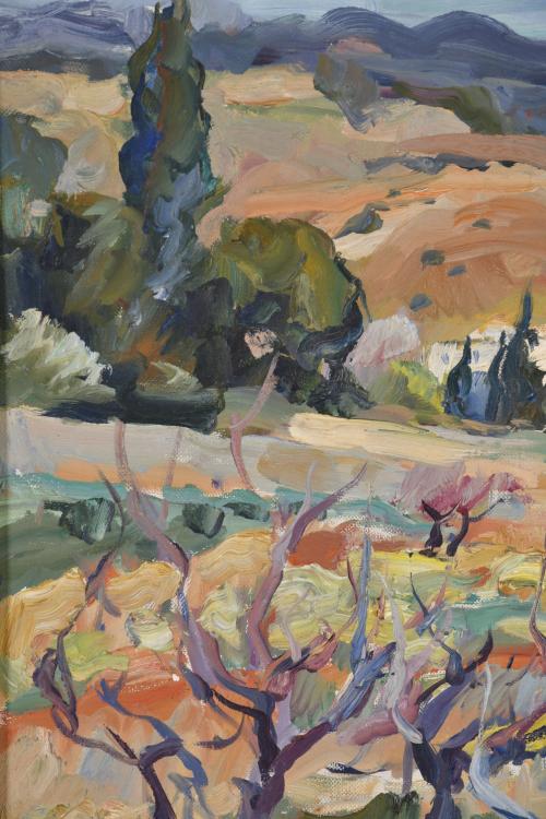 JUAN ROVIRA (1936-1993).  “Paisaje Tiana”, 1974.