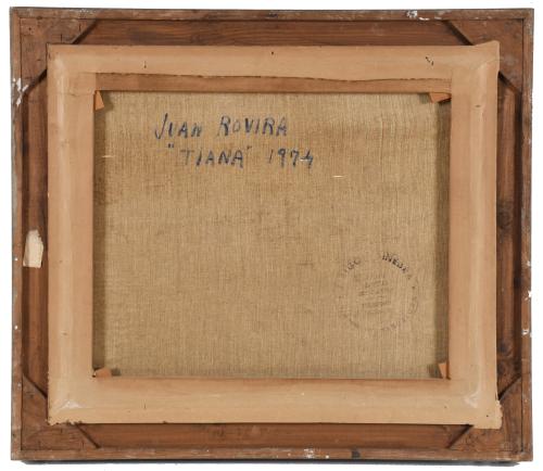 JUAN ROVIRA (1936-1993).  “Paisaje Tiana”, 1974.