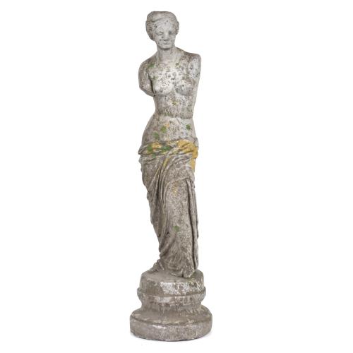 Garden figure after classical models, 20th century.