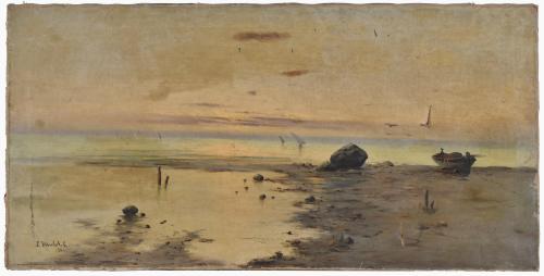 ATRIBUIDO A ERNEST BARTHELÉMY MICHEL (1833-1902). "Marina".
