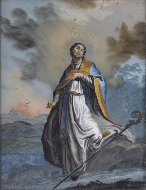 18TH CENTURY ITALIAN SCHOOL. "Holy man".