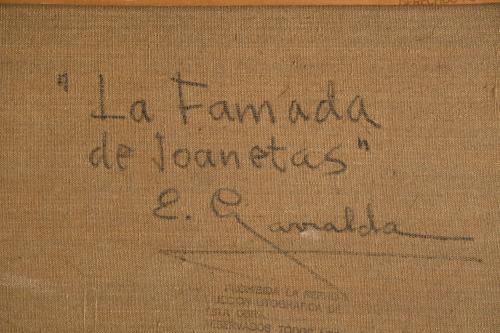 ELÍAS GARRALDA ALZUGARAY (1926-2012).  "La Famada de Joanet