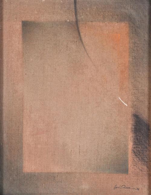 MANUEL FONT DIAZ (1948).  Sin título, 1976.