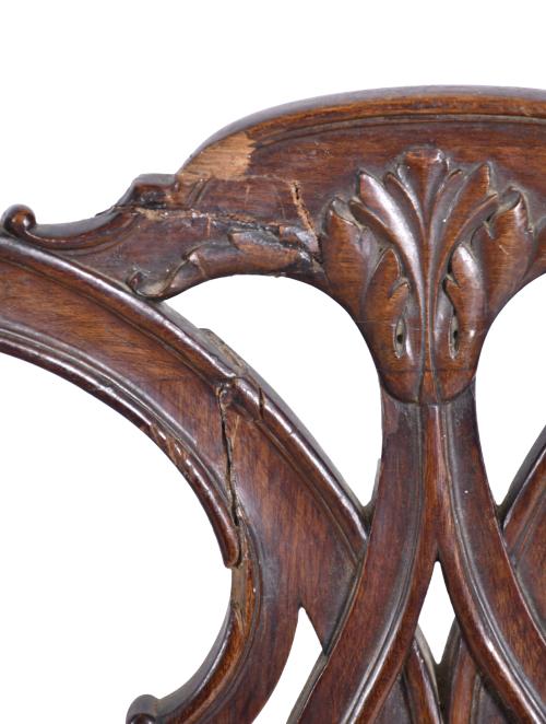 AFTER MODELS BY THOMAS CHIPPENDALE (1718 - 1779). Set of th