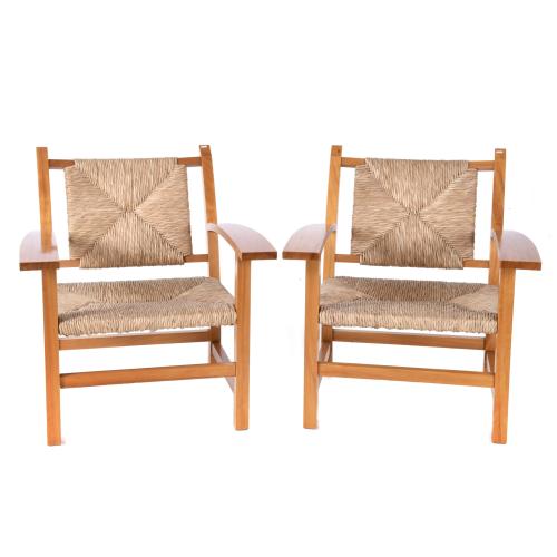 JOSEP TORRES CLAVÉ (1906- 1939). Pair of armchairs, circa 1990.