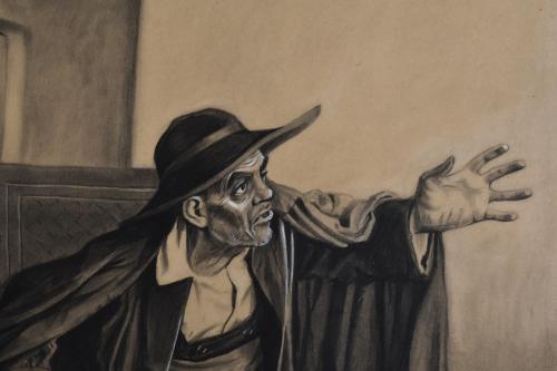 RICARD OPISSO (1880-1966). "Lo prometido es deuda", circa 1