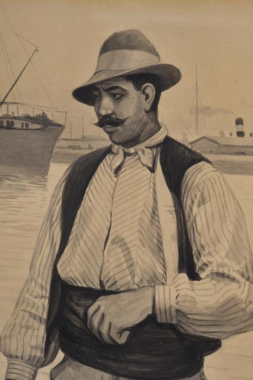 RICARD OPISSO (1880-1966). "La explicación", circa 1913.