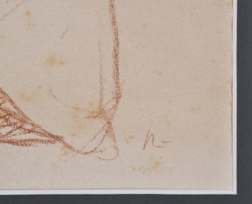 ISIDRE NONELL I MONTURIOL (1873-1911). "Female figure", ske