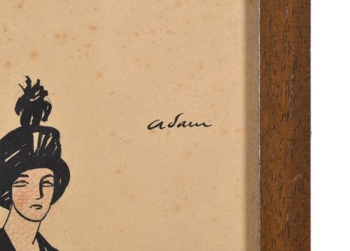 ADAM (XX). "Pareja de señoras con perrito".