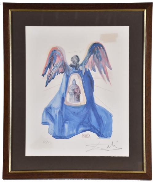 SALVADOR DALÍ I DOMÈNECH (1904-1989). Conjunto de 4 litogra