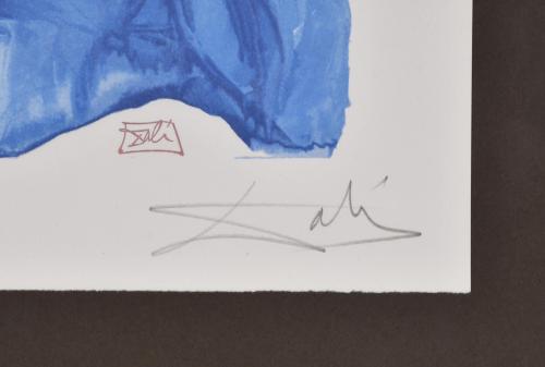 SALVADOR DALÍ I DOMÈNECH (1904-1989). Conjunto de 4 litogra