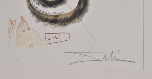 SALVADOR DALÍ I DOMÈNECH (1904-1989). Conjunto de 4 litogra