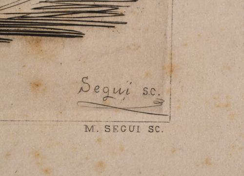 MIGUEL SEGUI Y RIERA (1858-1923). After an original by M. F