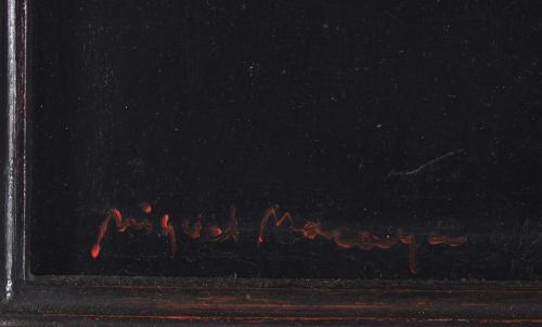 MIGUEL MACAYA (1964). "Retrato en rojo".