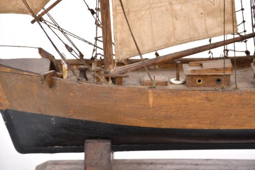 Maqueta de goleta, siglo XX. 