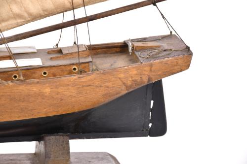 Maqueta de goleta, siglo XX. 