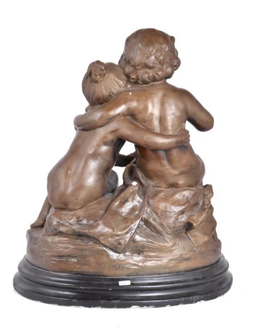 ESCUELA ESPAÑOLA, MED. SIGLO XX.  "Niños".