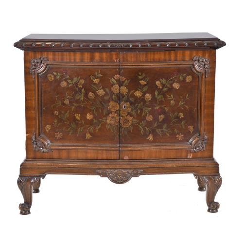 Historicist drinks cabinet, mid 20th century.