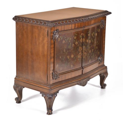 Mueble bar historicista, med. siglo XX. 