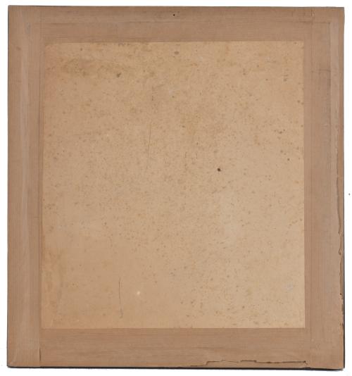 ESCUELA ESPAÑOLA, SIGLO XIX. "Retrato ovalado de caballero".