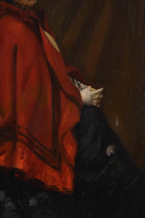 RICARD URGELL (1873-1924). "Retrato femenino".